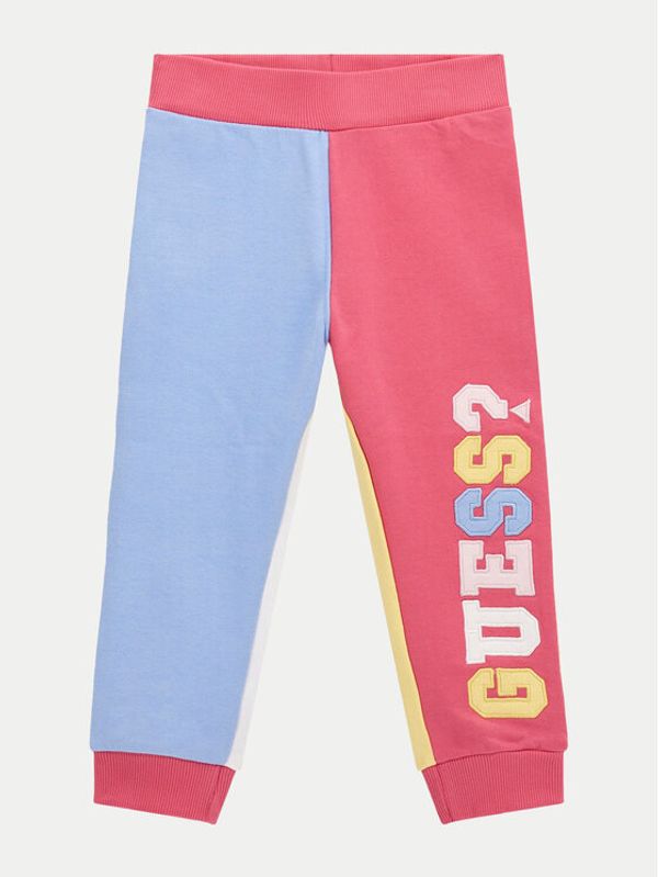 Guess Guess Donji dio trenerke K4YQ14 KA6R3 Šarena Relaxed Fit