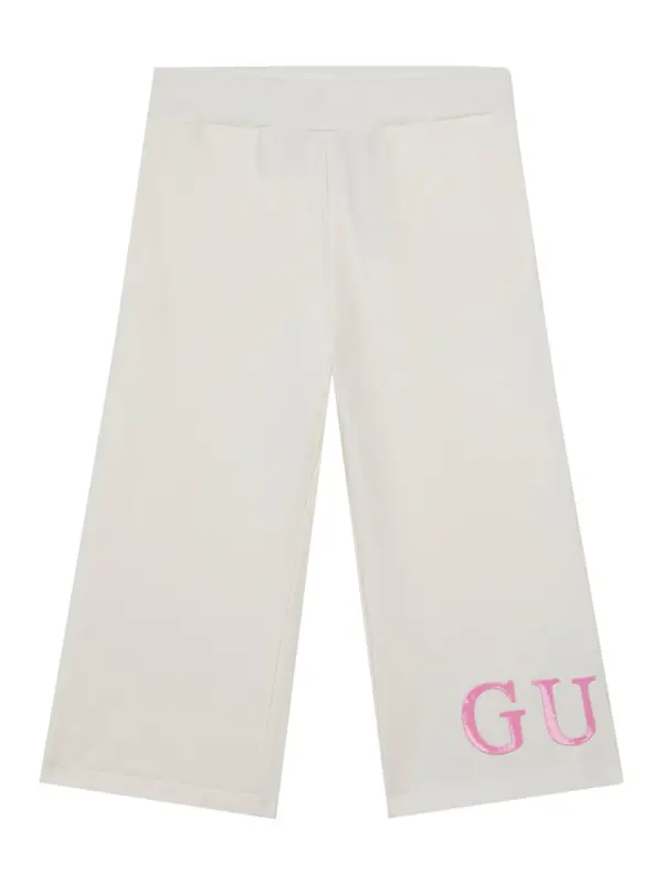 Guess Guess Donji dio trenerke K6RB01 KA6R4 Bijela Regular Fit