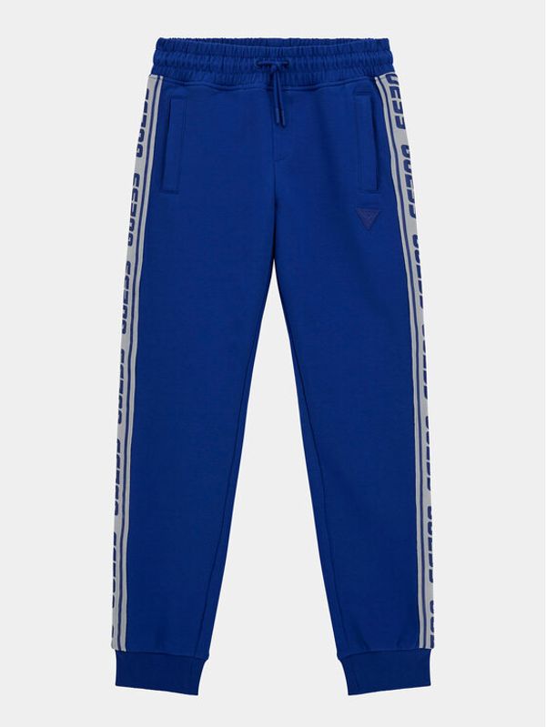 Guess Guess Donji dio trenerke L2YQ48 K6ZS1 Plava Regular Fit