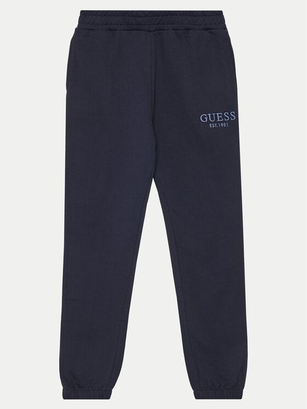 Guess Guess Donji dio trenerke L4BQ15 KAV33 Tamnoplava Regular Fit