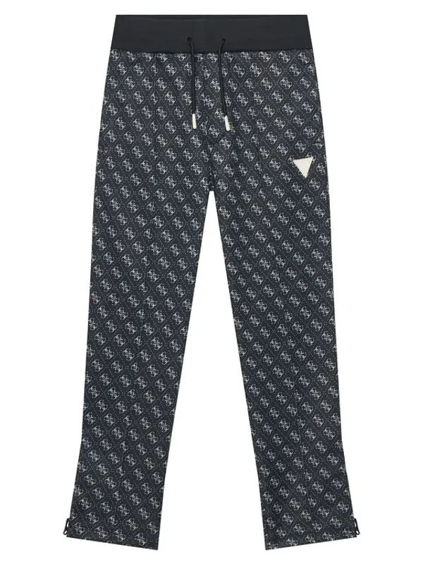 Guess Guess Donji dio trenerke L4YQ18 K7122 Crna Regular Fit