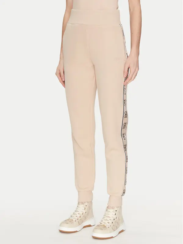 Guess Guess Donji dio trenerke V2YB15 KB3P2 Bež Regular Fit