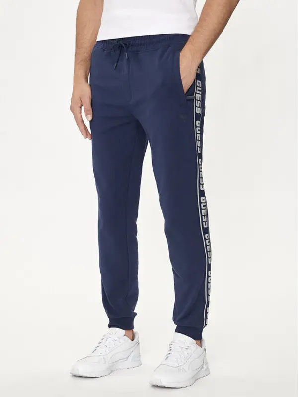 Guess Guess Donji dio trenerke Z2YB19 K6ZS1 Tamnoplava Regular Fit