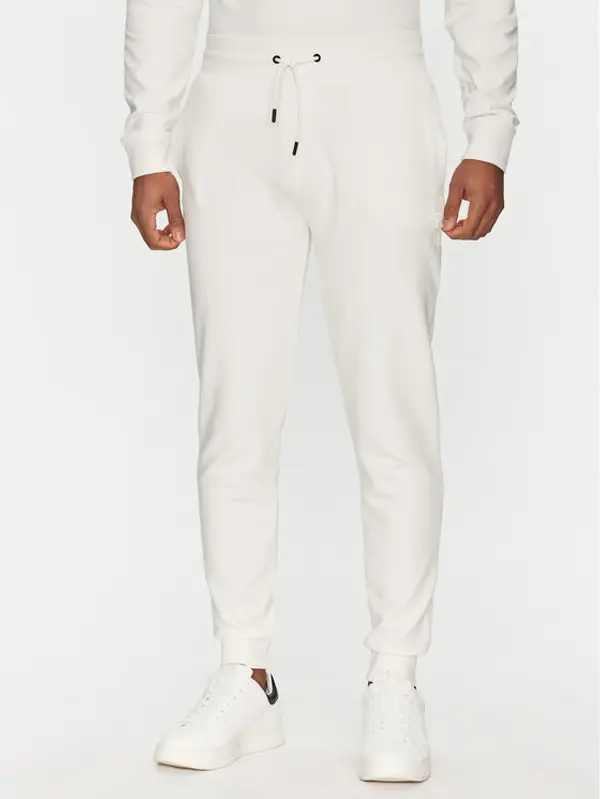 Guess Guess Donji dio trenerke Z2YB22 KAIJ1 Bijela Regular Fit