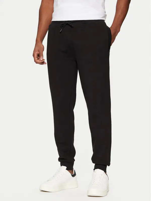 Guess Guess Donji dio trenerke Z2YB22 KAIJ1 Crna Regular Fit