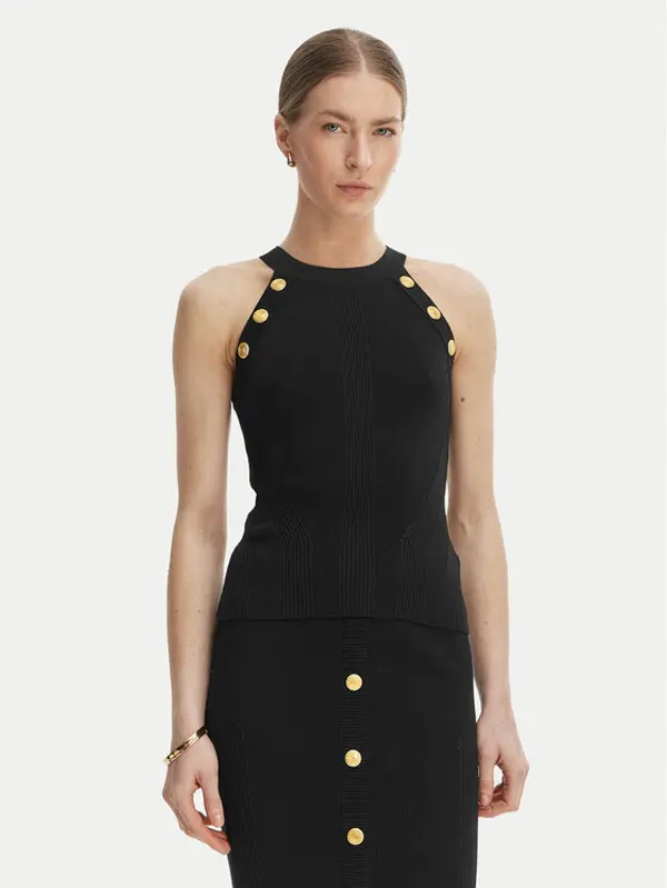 Guess Guess Džemper G6GR10 Z0625 Crna Regular Fit