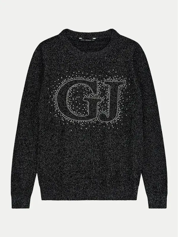 Guess Guess Džemper J4YR00 Z3FP0 Crna Regular Fit