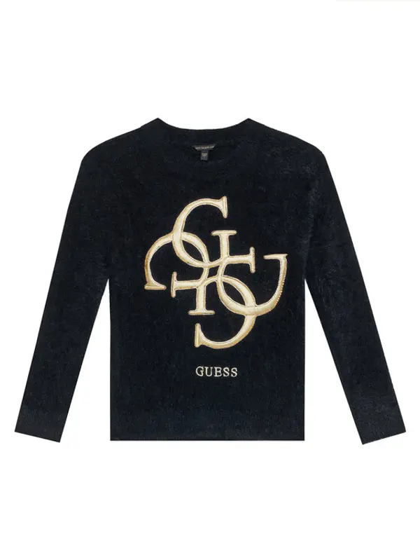 Guess Guess Džemper J5BR07 Z0720 Crna Regular Fit