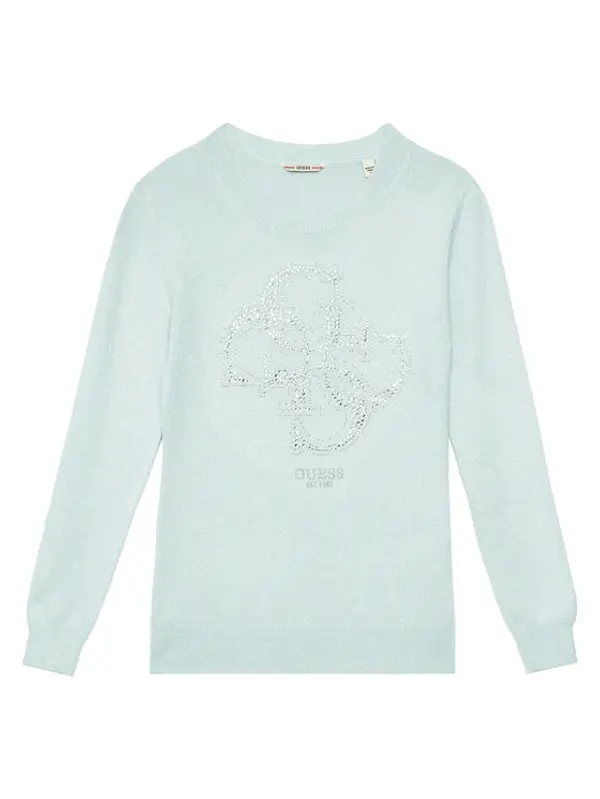 Guess Guess Džemper J5YR01 Z3FP0 Svijetloplava Regular Fit