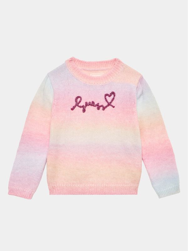 Guess Guess Džemper K3YR00 Z37U0 Ružičasta Regular Fit