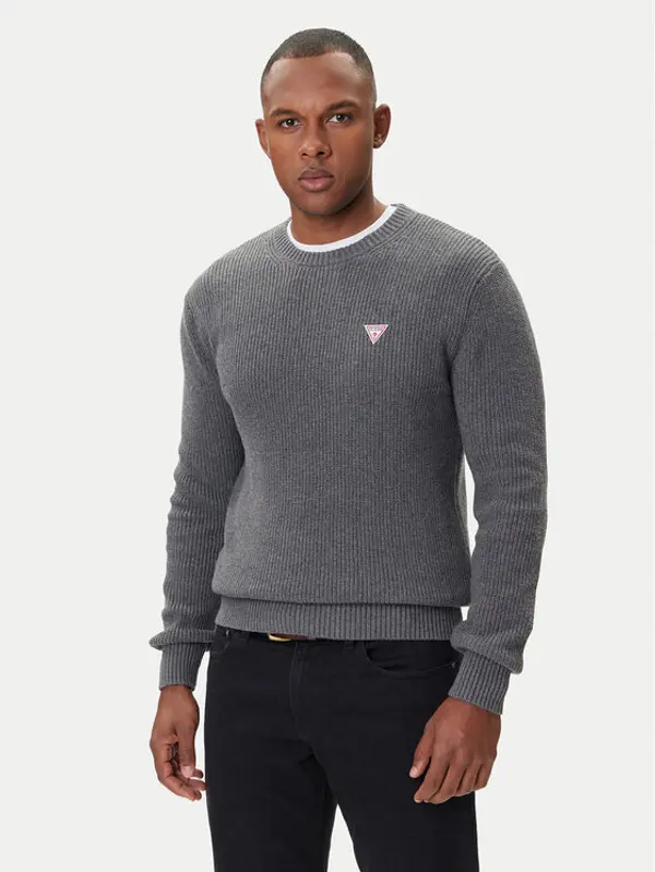 Guess Guess Džemper M4BR30 Z3HM1 Siva Regular Fit