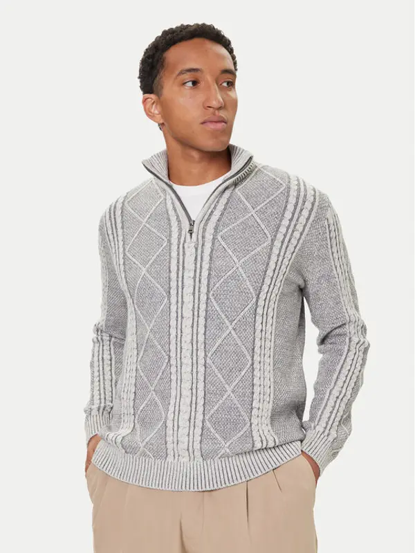 Guess Guess Džemper M5BR44 Z2ZK2 Siva Regular Fit