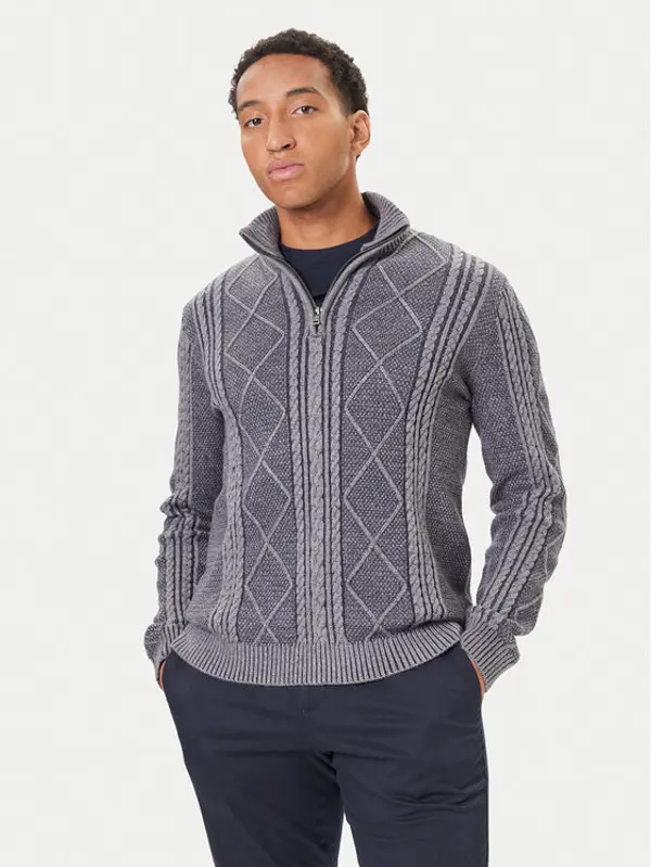 Guess Guess Džemper M5BR44 Z2ZK2 Tamnoplava Regular Fit