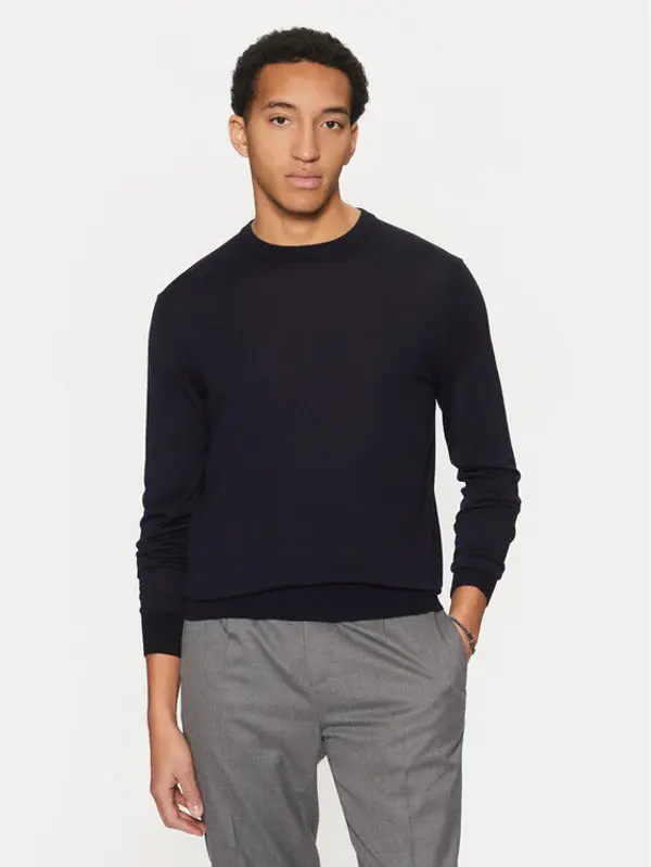 Guess Guess Džemper M5RR36 Z3LZ0 Plava Regular Fit