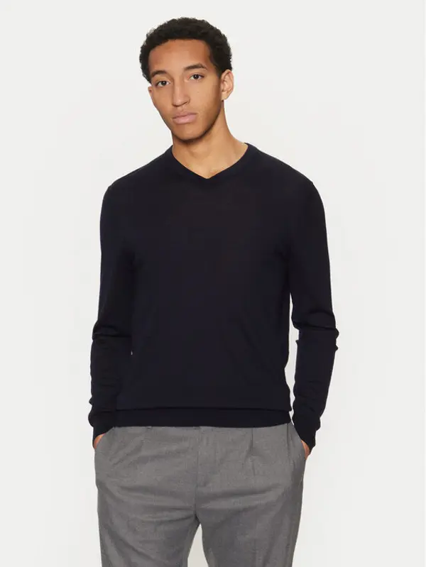Guess Guess Džemper M5RR37 Z3LZ0 Tamnoplava Regular Fit