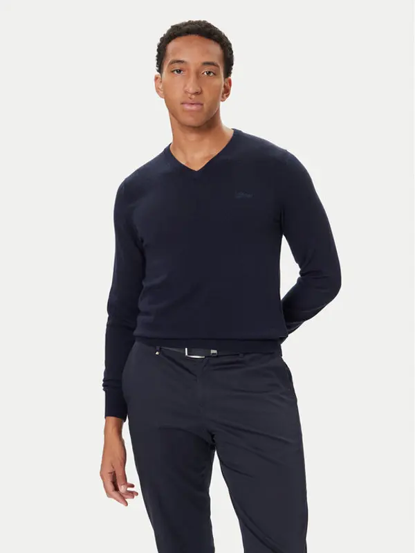 Guess Guess Džemper M5YR27 Z0122 Tamnoplava Slim Fit