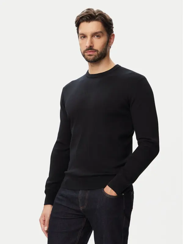 Guess Guess Džemper M6YR12 Z0917 Crna Regular Fit