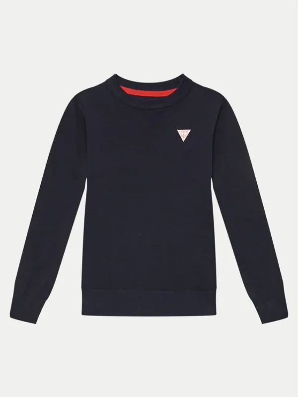 Guess Guess Džemper N0YR04 Z2VV0 Tamnoplava Regular Fit