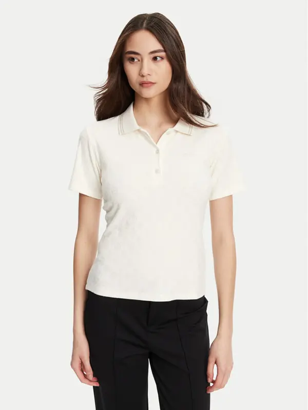 Guess Guess Džemper V5YP01 KCX12 Écru Regular Fit