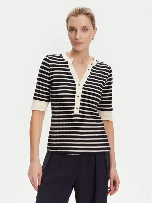 Guess Guess Džemper W5YP20 KCZ82 Tamnoplava Regular Fit