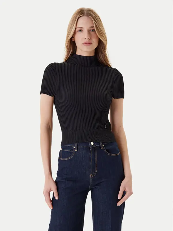 Guess Guess Džemper W5YR04 Z0040 Crna Regular Fit
