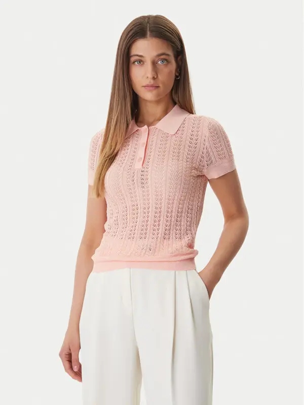 Guess Guess Džemper W6GR25 Z0672 Narančasta Regular Fit