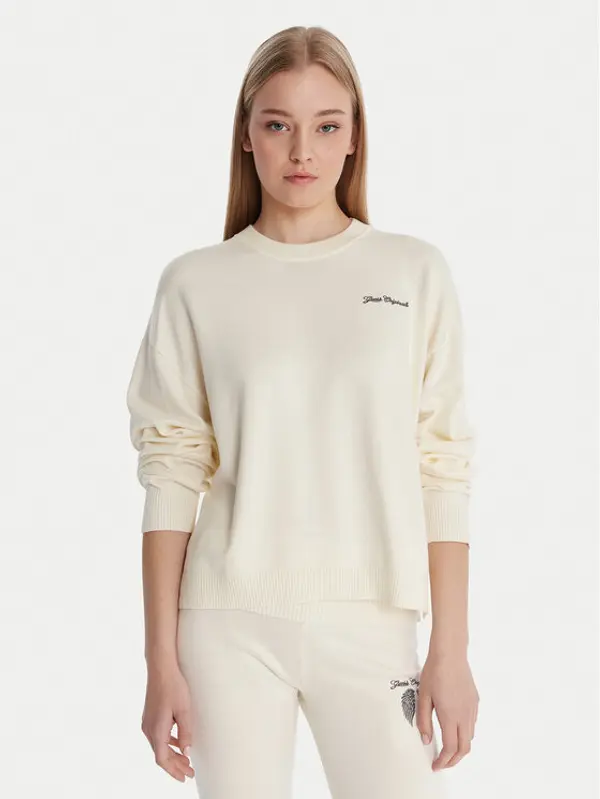 Guess Guess Džemper W6RR55 Z2V62 Écru Regular Fit