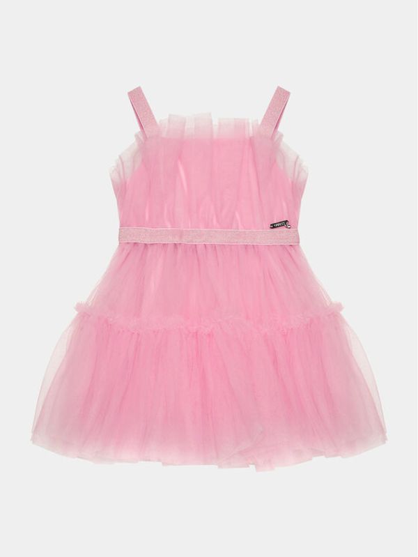 Guess Guess Elegantna haljina J4RK22 KC3F0 Ružičasta Regular Fit