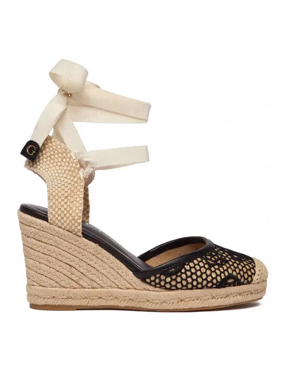 Guess Guess Espadrile FLJCHY FAL04 Crna