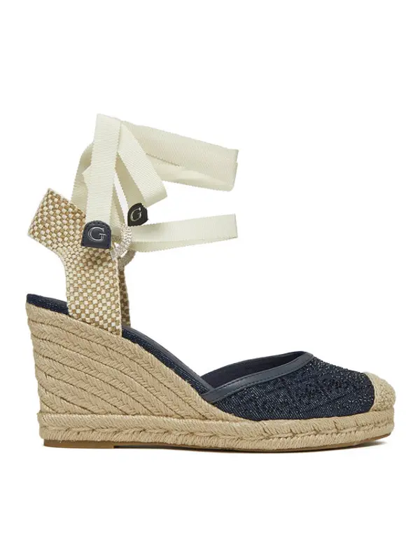 Guess Guess Espadrile FLJCRN DEN04 Tamnoplava
