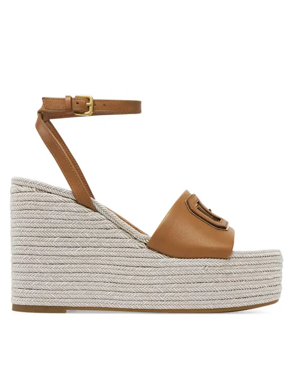 Guess Guess Espadrile FLJTAN LEA04 Smeđa