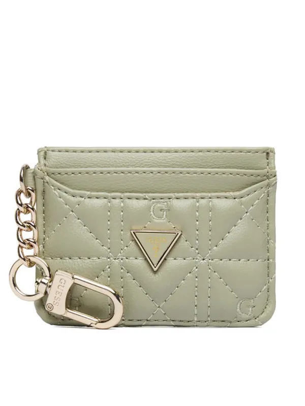 Guess Guess Etui za kreditne kartice RW7563 P6201 Zelena