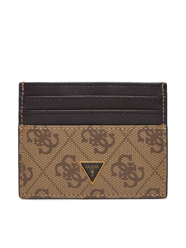 Guess Guess Etui za kreditne kartice SMVELE LEA25 Bež