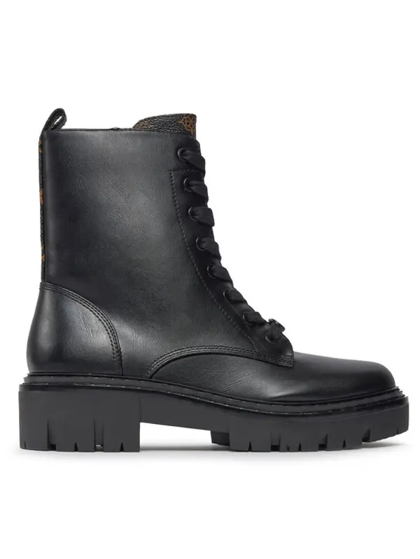 Guess Guess Gležnjače Jefei FLPJFI FAL10 Crna
