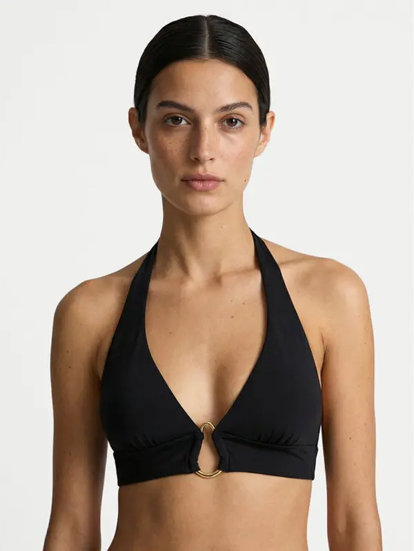 Guess Guess Gornji dio kupaćeg kostima E6GJ14 KF590 Crna