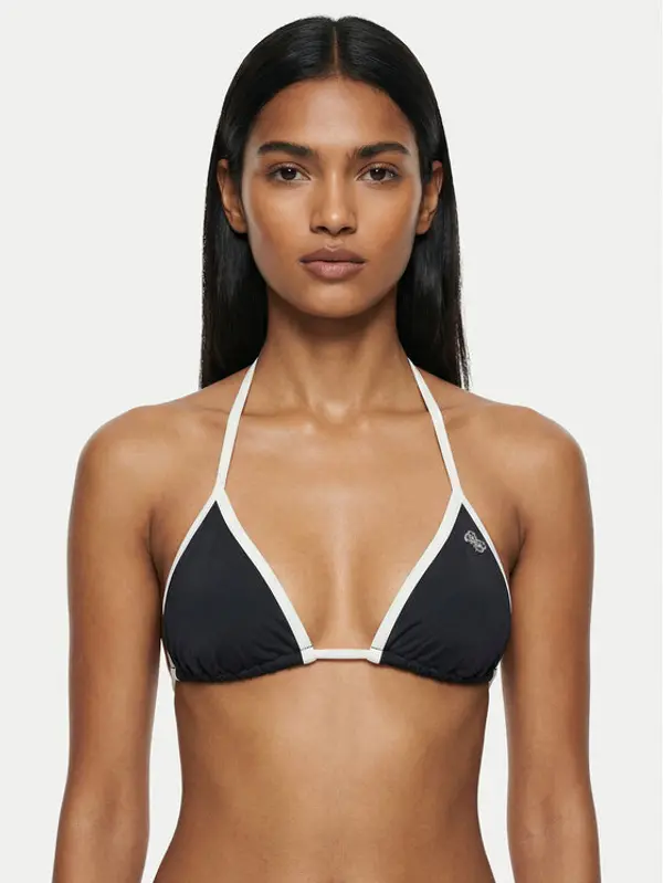 Guess Guess Gornji dio kupaćeg kostima E6GJ32 MC04R Crna