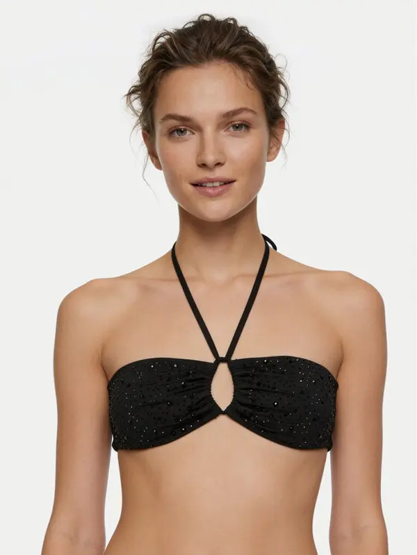 Guess Guess Gornji dio kupaćeg kostima E6GJ35 MC040 Crna