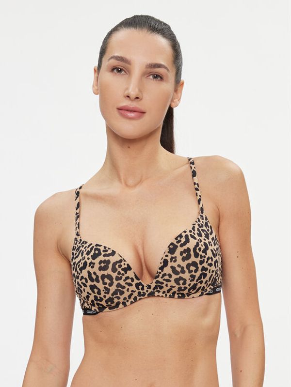 Guess Guess Grudnjak sa žicom O3YC00 KBUT0 Smeđa