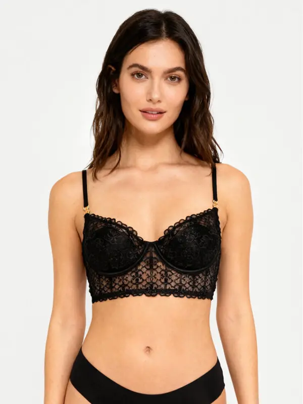 Guess Guess Grudnjak sa žicom O5BC14 K1760 Crna