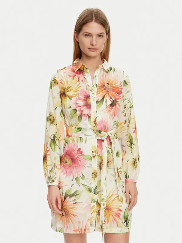 Guess Guess Haljina košulja W5GK65 WH6C0 Šarena Regular Fit
