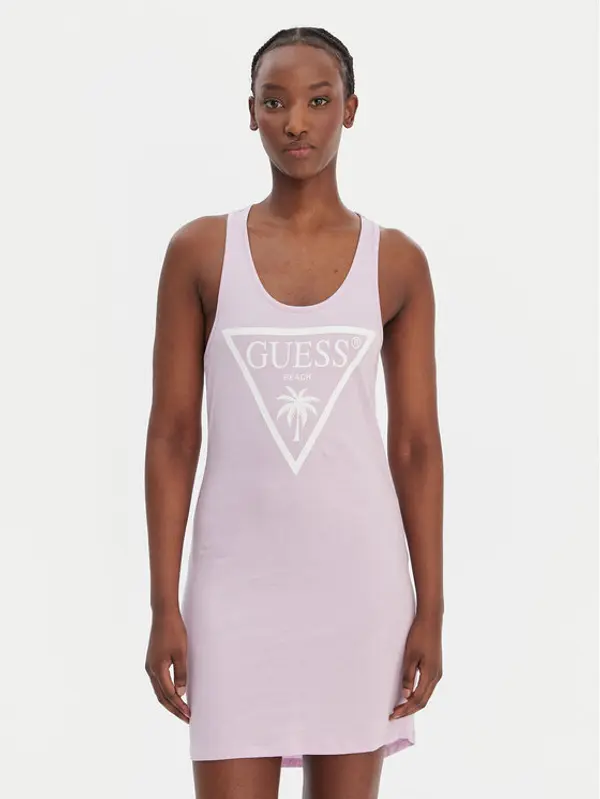 Guess Guess Haljina za plažu E3GP03 JA914 Ljubičasta Regular Fit