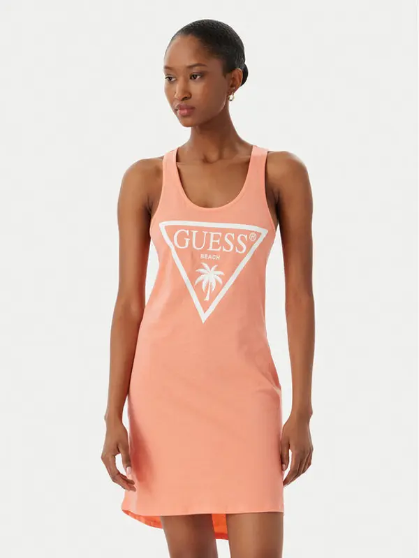 Guess Guess Haljina za plažu E3GP03 JA914 Narančasta Regular Fit