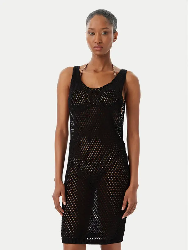 Guess Guess Haljina za plažu E6GK09 Z5632 Crna Regular Fit