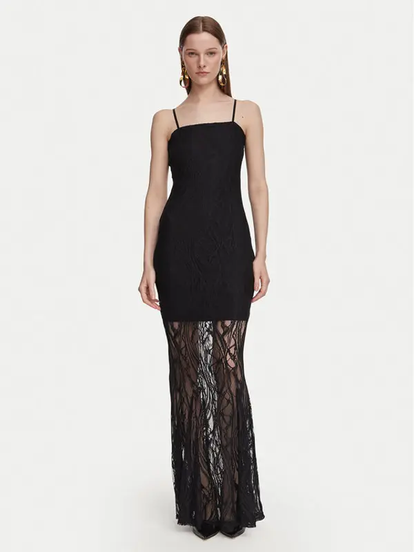Guess Guess Haljina za svaki dan 182758 Crna Classic Fit