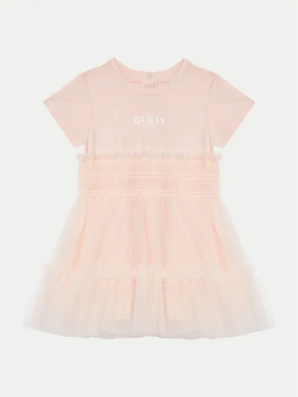Guess Guess Haljina za svaki dan A5RK19 K6YW0 Ružičasta Regular Fit