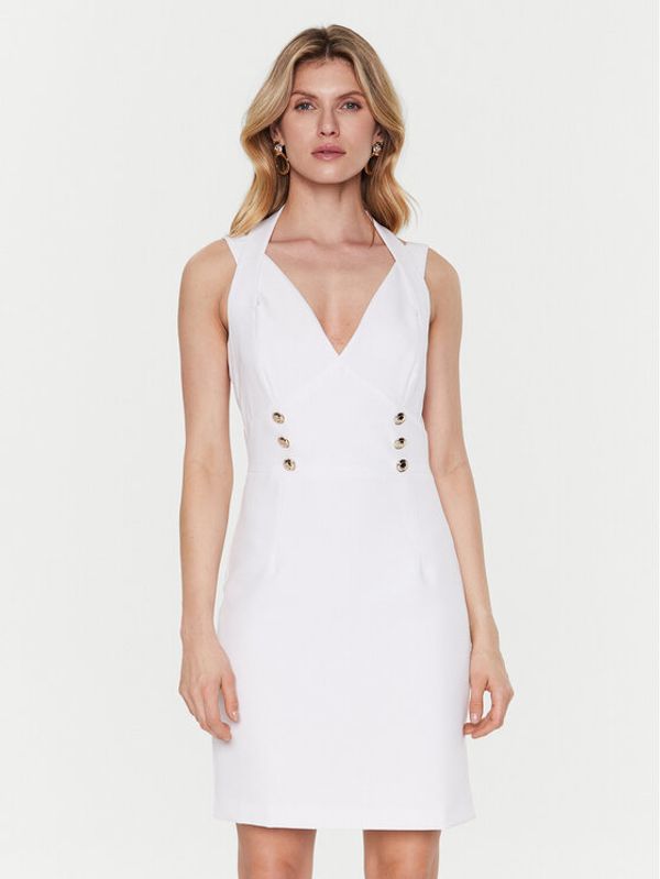 Guess Guess Haljina za svaki dan Amanda W3GK52 WB4H2 Bijela Slim Fit