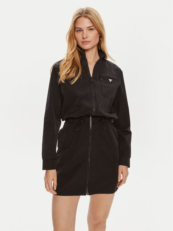Guess Guess Haljina za svaki dan Aurelie V4YK01 WG982 Crna Regular Fit