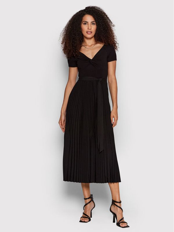 Guess Guess Haljina za svaki dan Erynn WBGK86 WE6D1 Crna Slim Fit