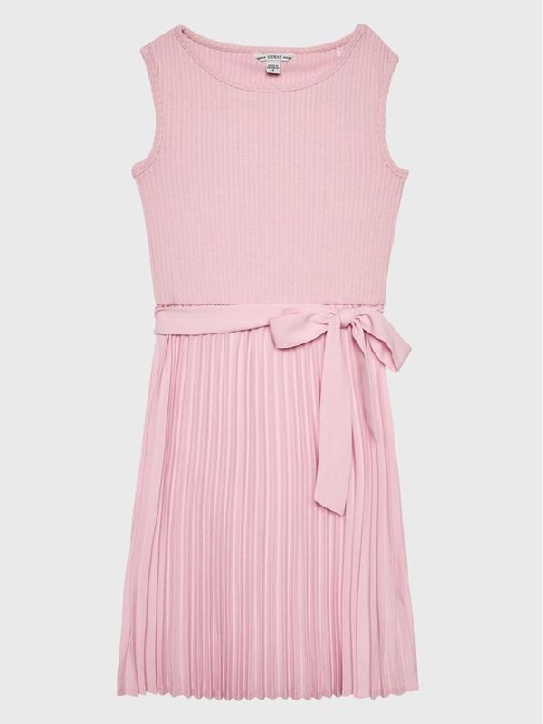 Guess Guess Haljina za svaki dan J2GK40 RC1S0 Ružičasta Regular Fit