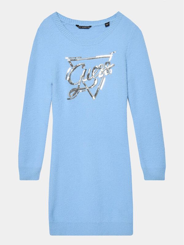 Guess Guess Haljina za svaki dan J3BK08 Z2YA0 Plava Regular Fit